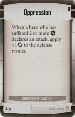 Subversive Tactics card: /images/imperialClassDecks/Subversive Tactics/Oppression.jpg